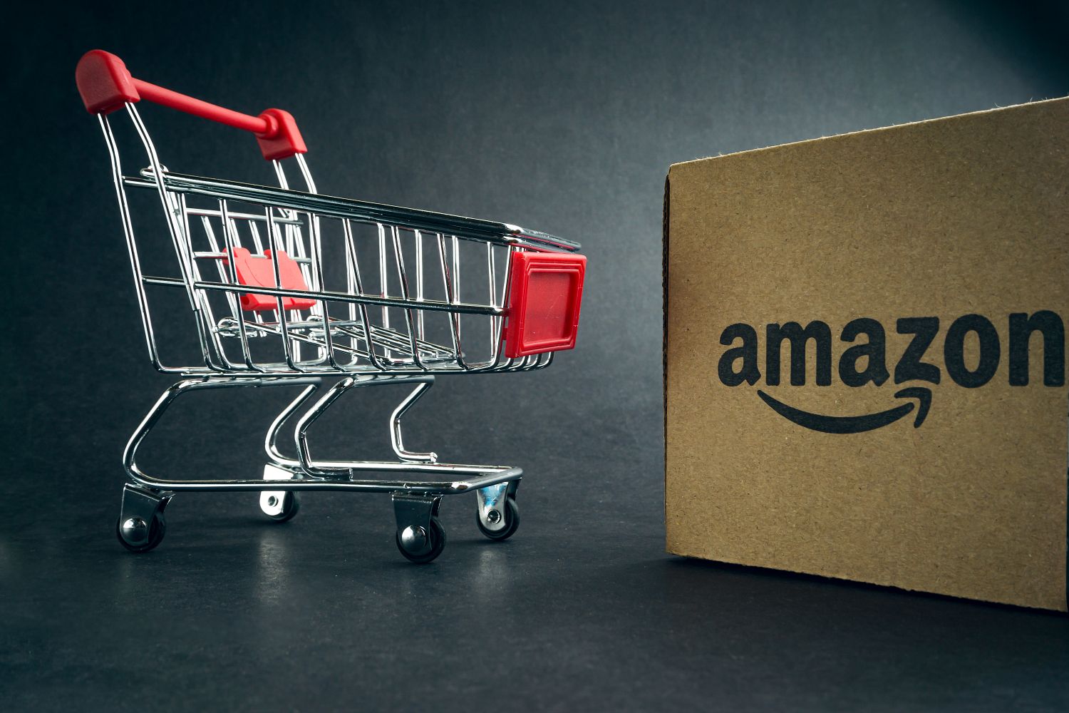 amazon-prime-box-or-amazon-shipping-box-on-black-background
