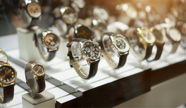 modern luxury watch