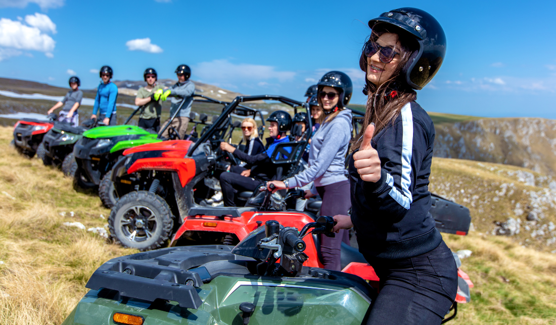 ATV or off-road vehicle