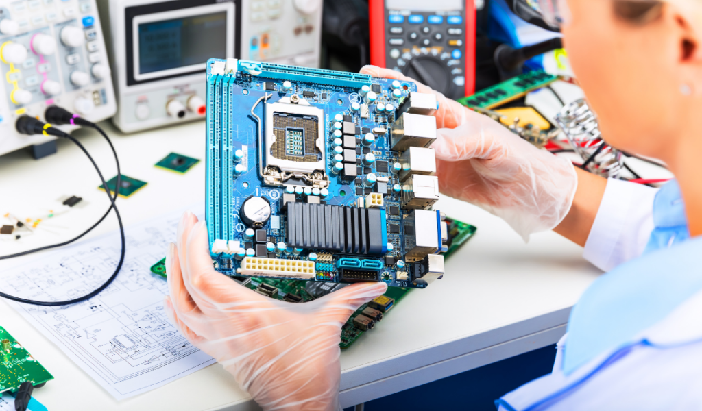 Manufacturing plant or electronic devices