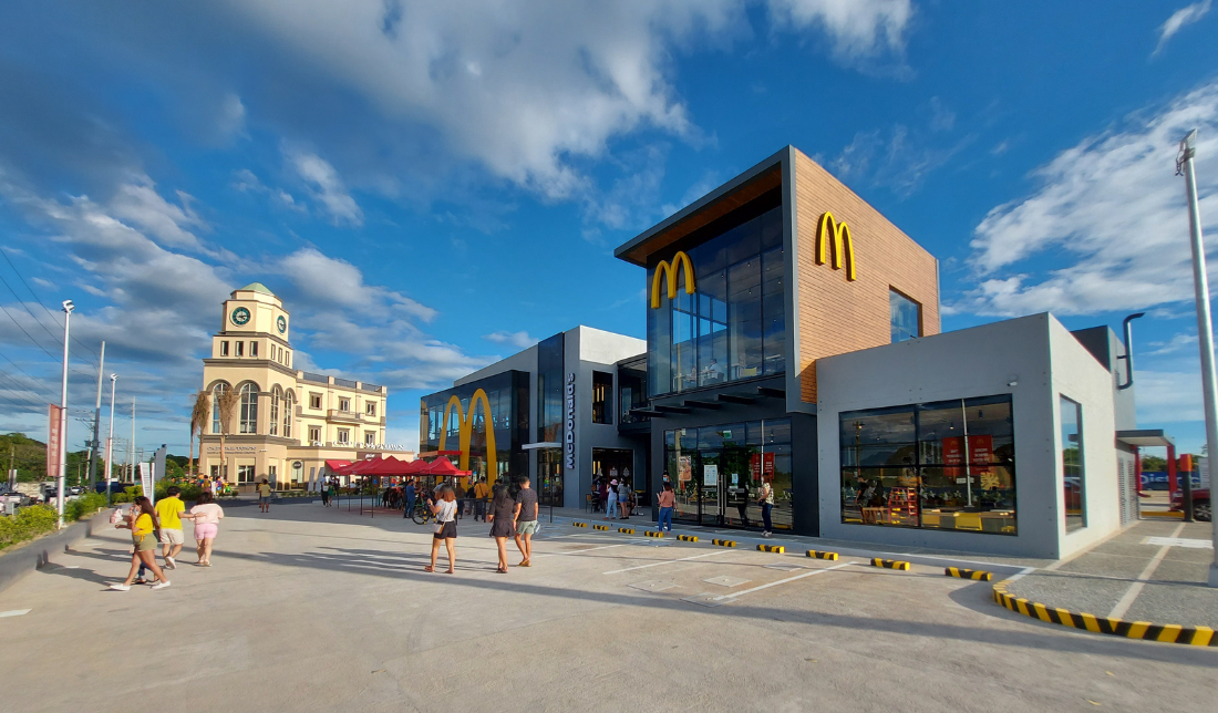 McDonald's location with streamlined operations and happy customers