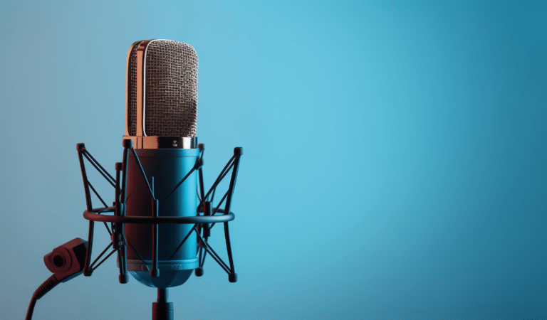 Podcast microphone