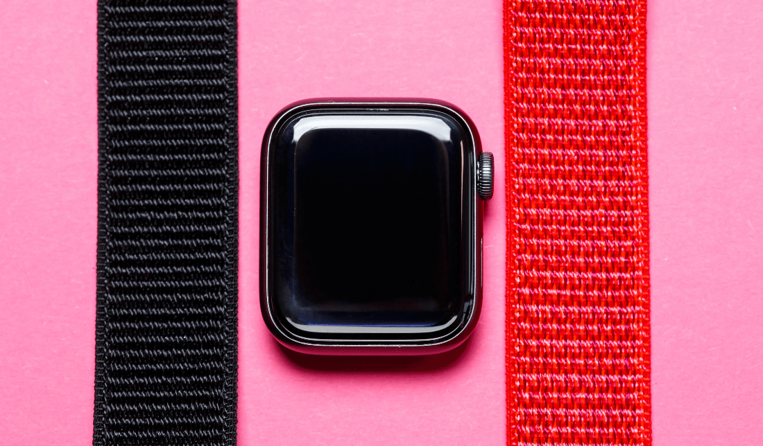 nylon knit watch band