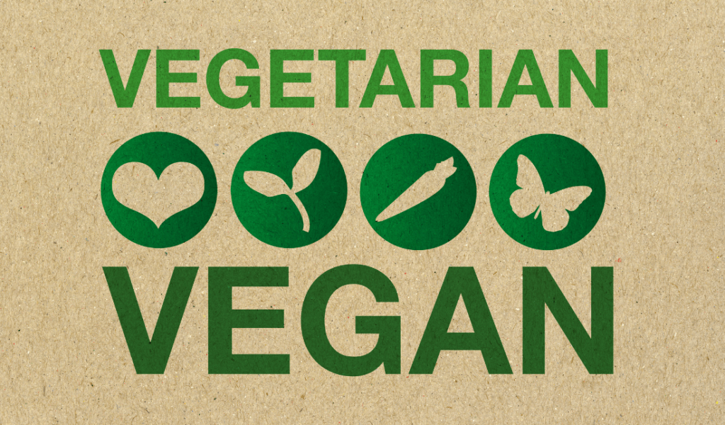 Vegetarian, Vegan and Plant-Based