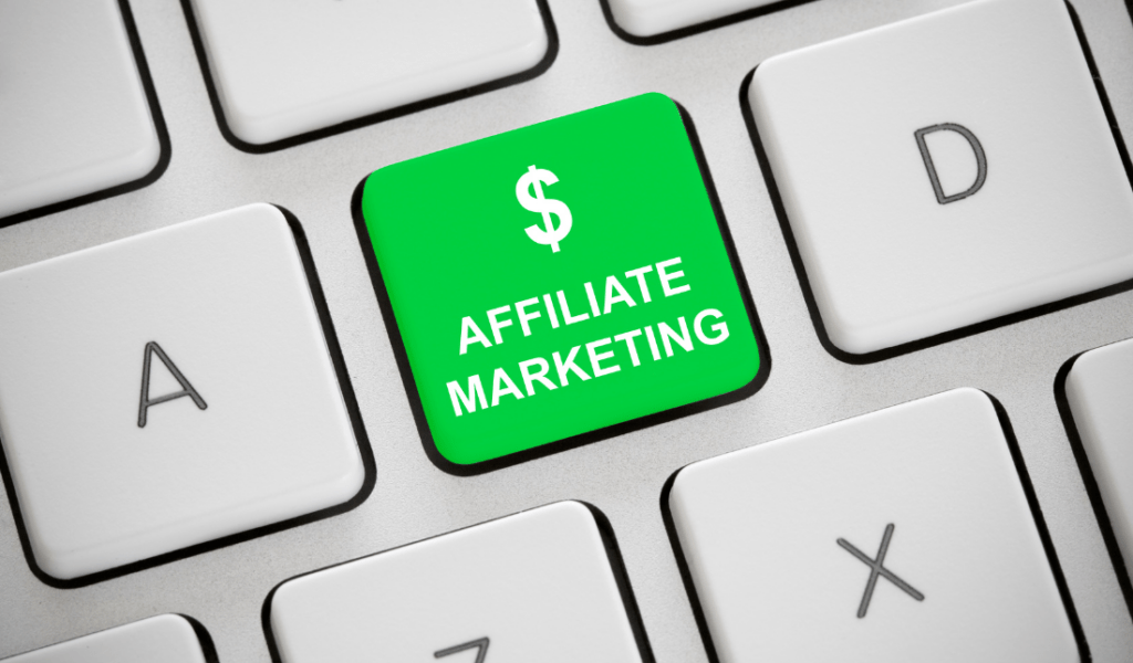 affiliate marketing platforms, with charts, graphs and metrics