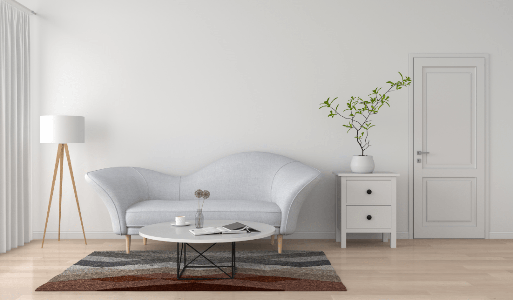 beautifully decorated living room