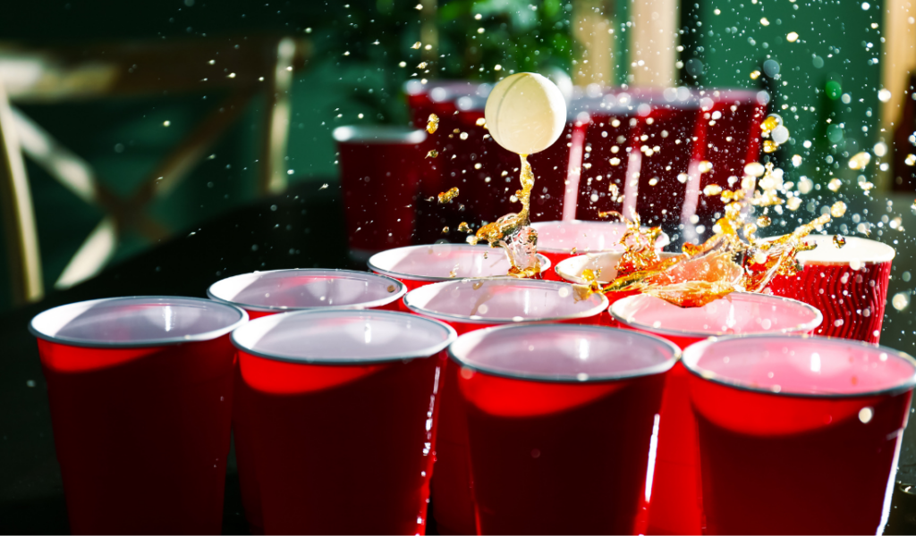beer pong