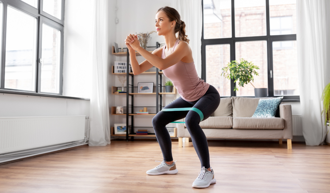 cell phone armbands, exercise resistance bands, and wireless Bluetooth