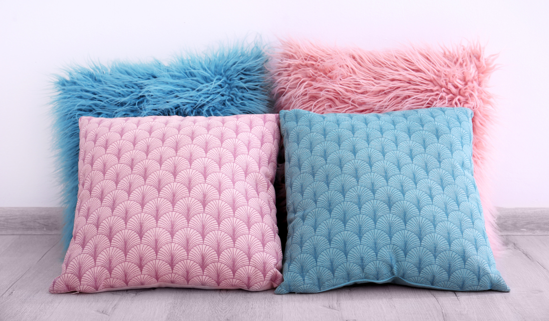 colorful pillow cover