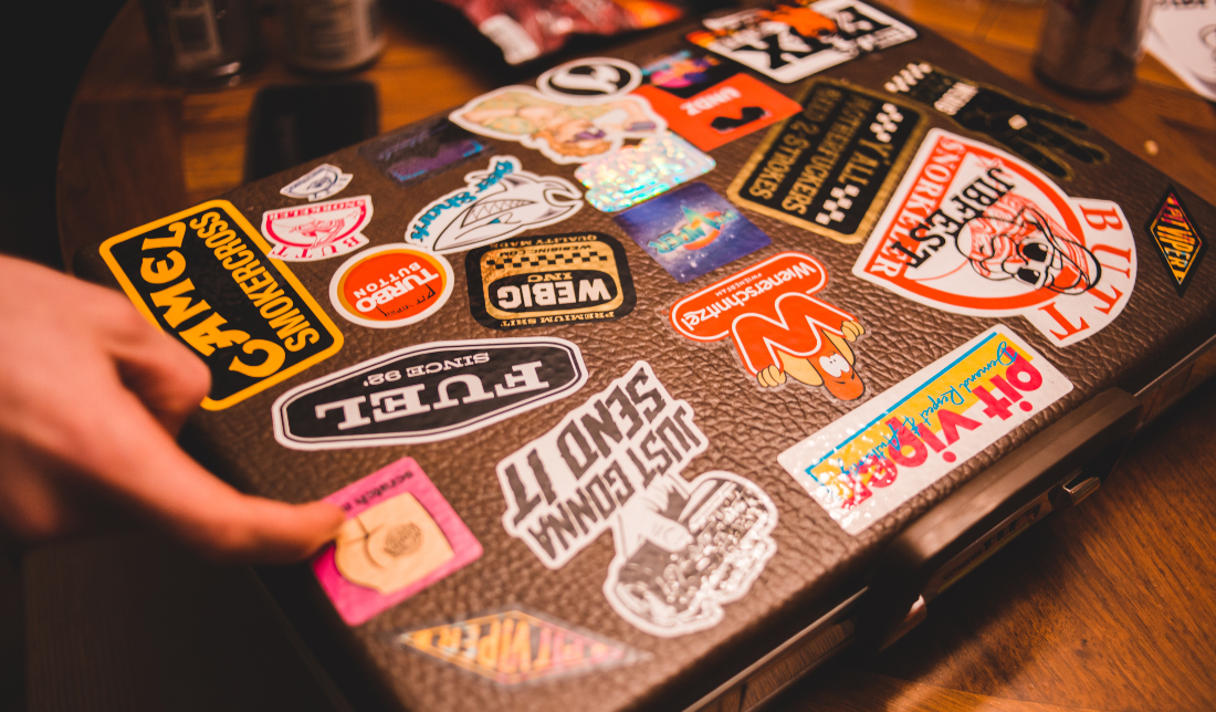 customized Stickers and Hats