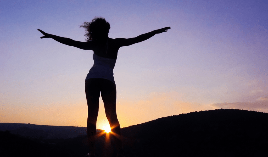 female silhouettes with fashionable clothing