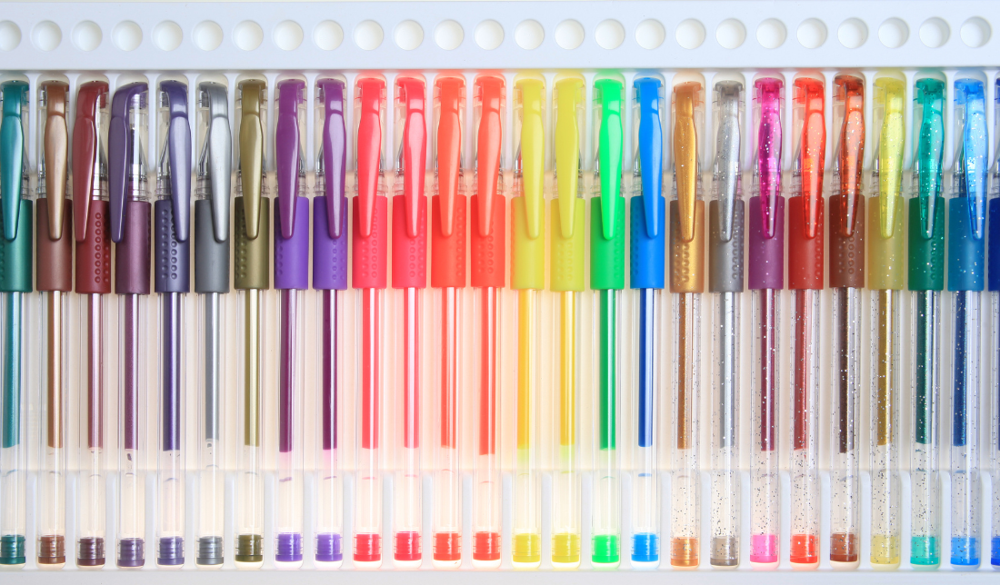 gel pens