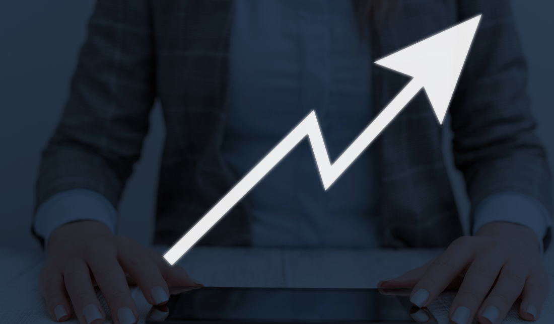 graph showing increased revenue
