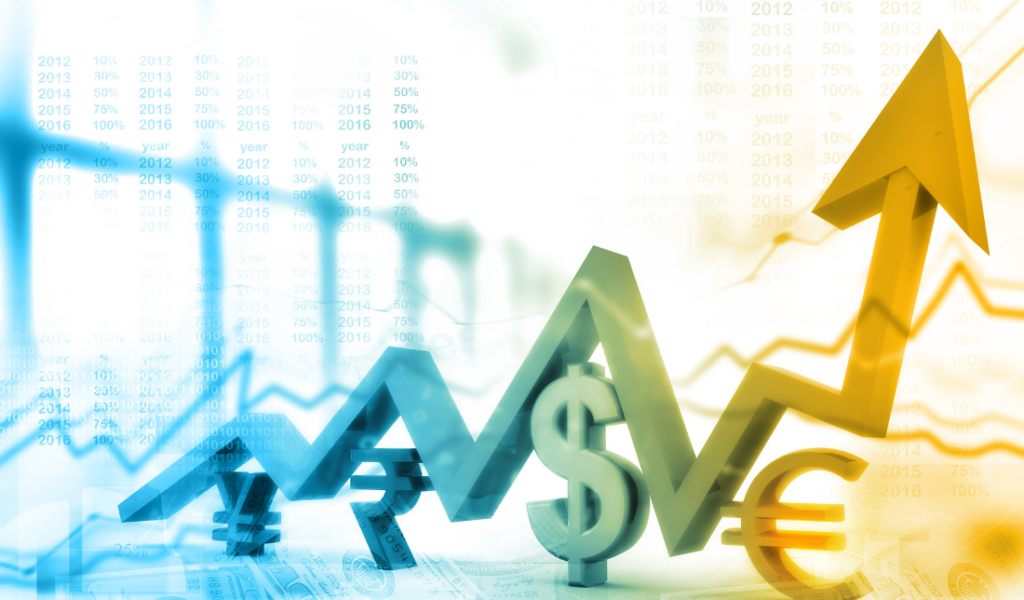 graph showing the growth and success of the platform with an upward trend