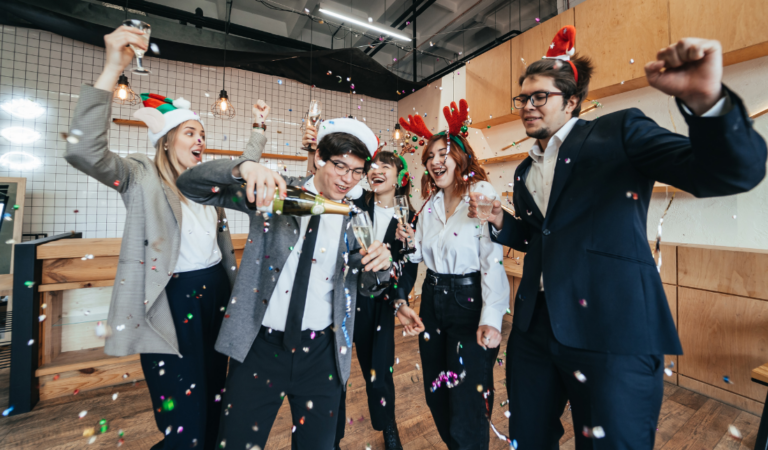 group of people celebrating a special occasion