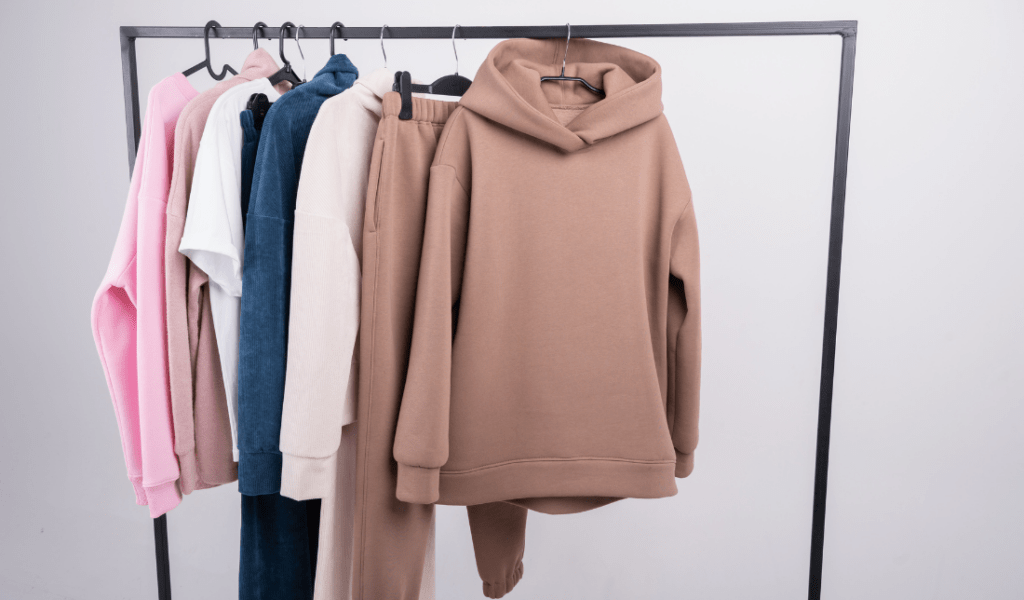 hanger with a sweat-proof under-shirt