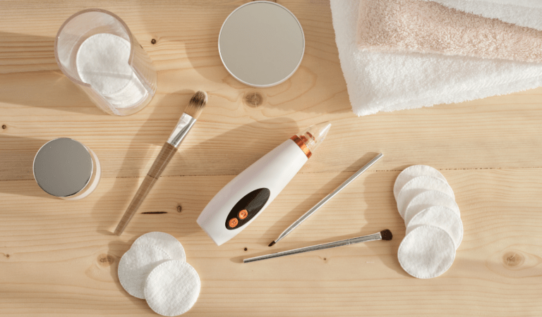 high-end beauty device with a clean and sleek desig