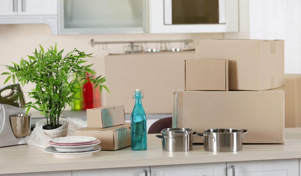 home goods in the kitchen