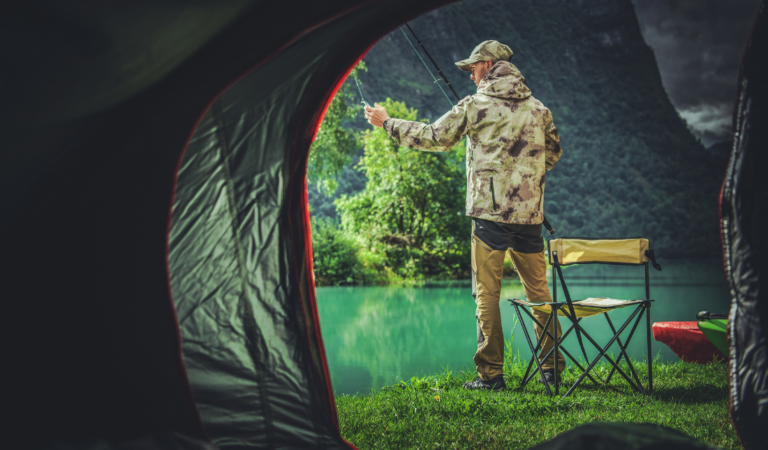 hunting gear, camping, fishing