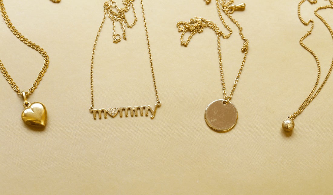 mother and child-themed jewelry