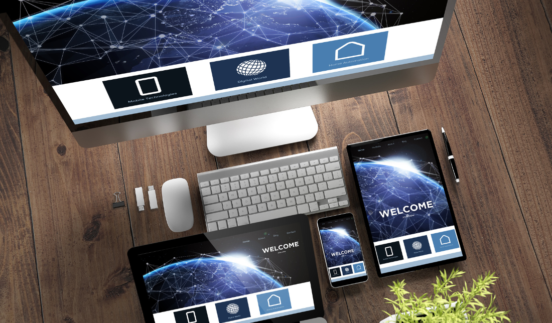 network of interconnected websites and landing pages 2