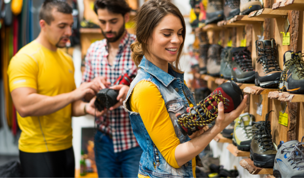 outdoor clothing and footwear