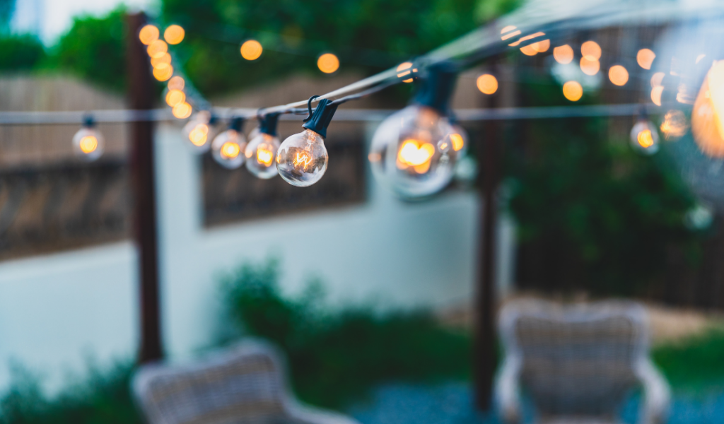 outdoor lighting fixtures for patios, gardens, and holiday decoration
