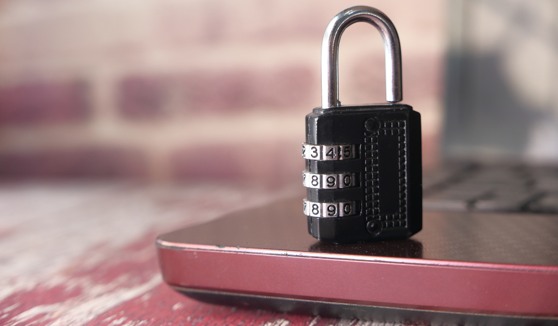 padlock or shield