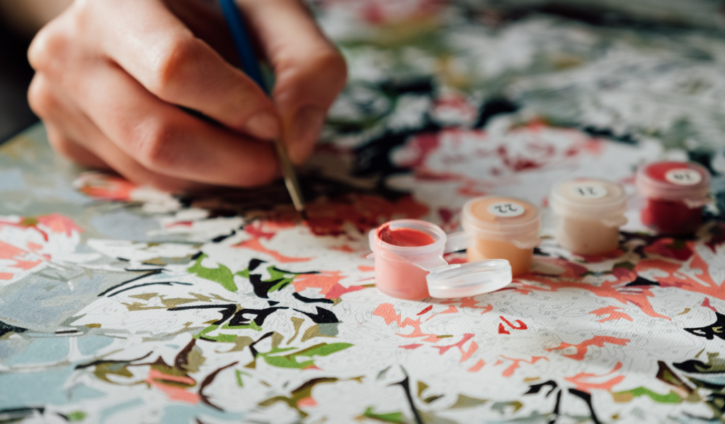 paint-by-numbers kit