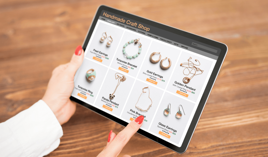 person wearing custom apparel and jewelry