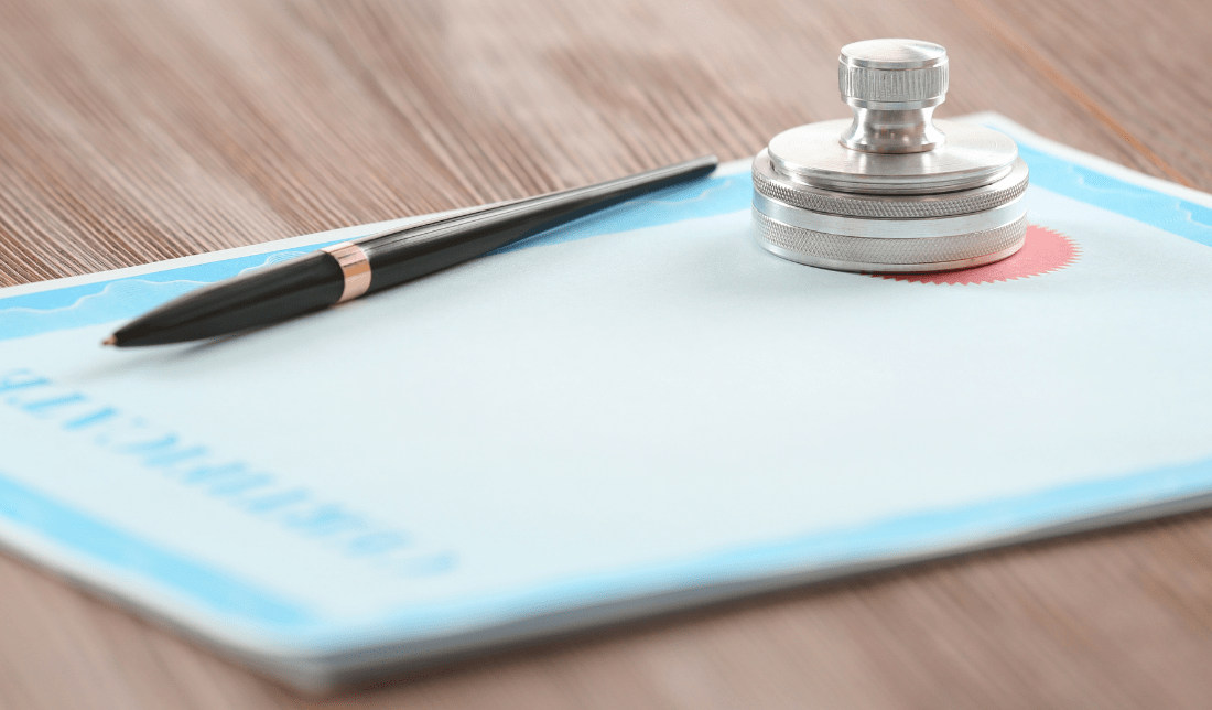 professional state licensing stamps