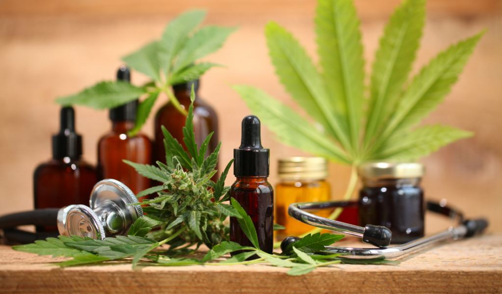 software interface with cannabis-related data