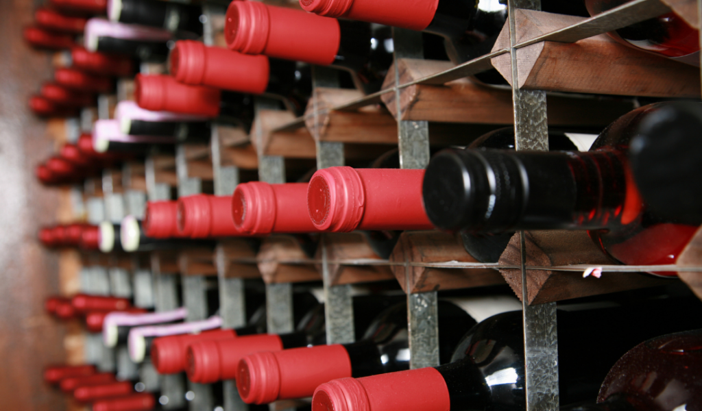 sustainable wine rack made from FSC Certified timber