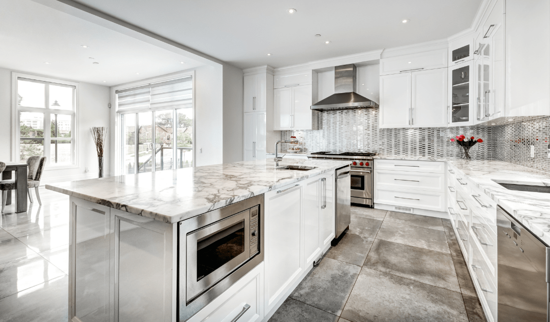 well-furnished kitchen