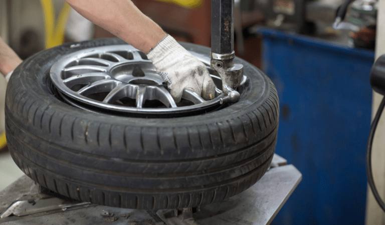 wheel or a tire