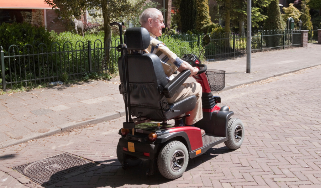 wheelchair or mobility scooter