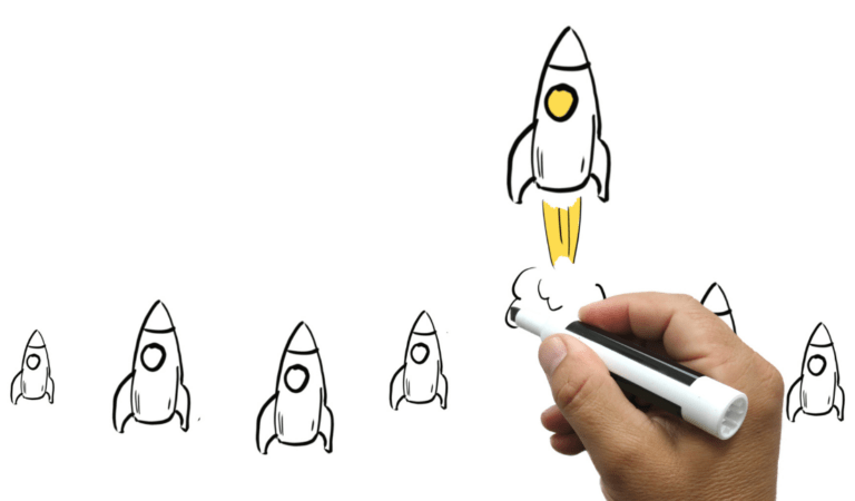 whiteboard animation video with illustrations