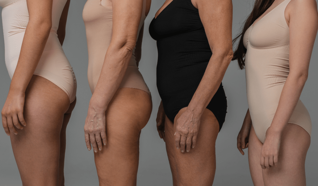 woman wearing shape wear 2