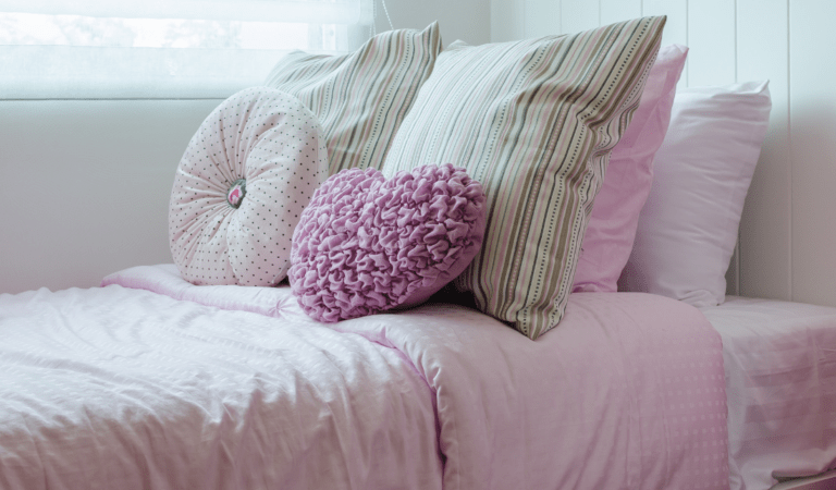a comfortable bed