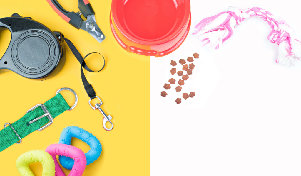branded pet accessories