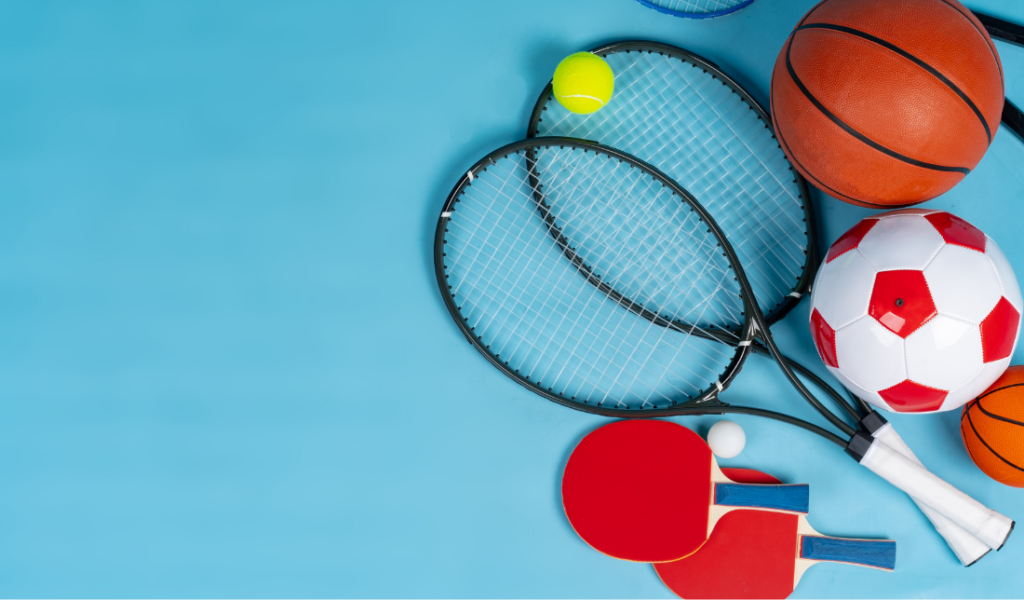 collage of home and sporting goods products