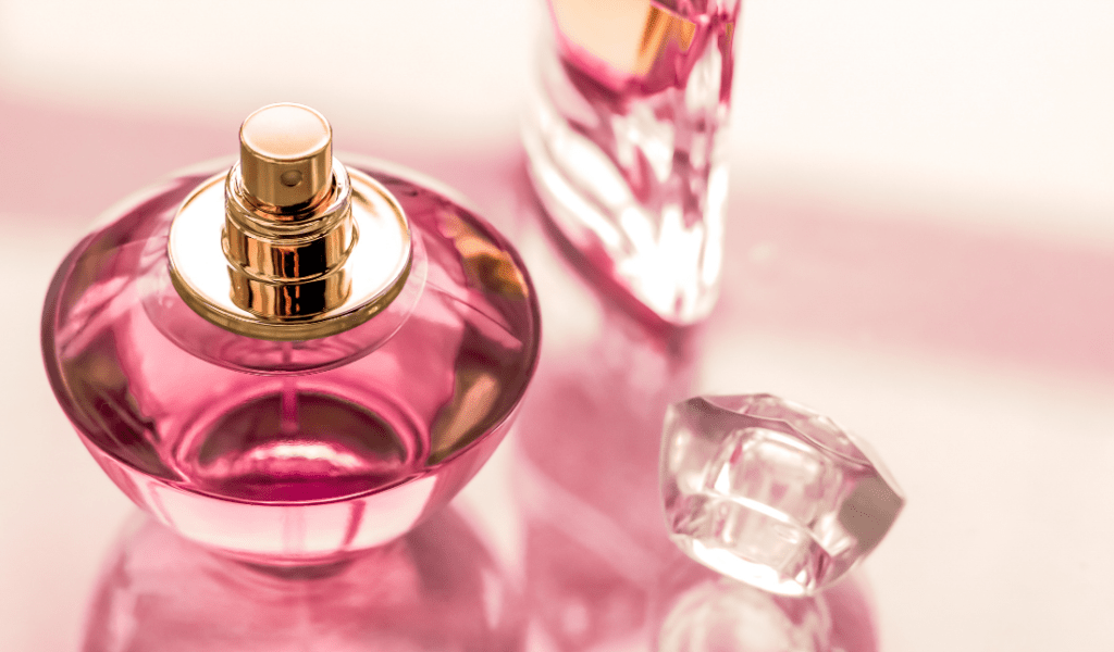 fancy bottle of luxury fragrance