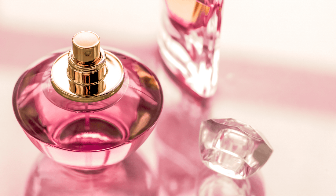 fancy bottle of luxury fragrance