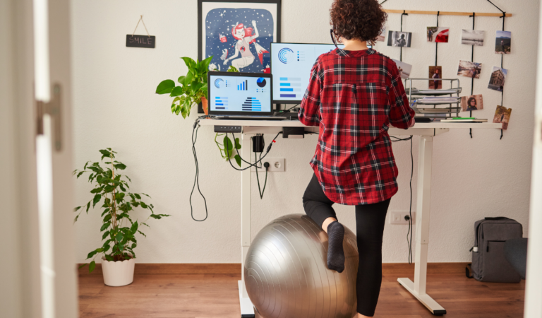 modern adjustable standing desk