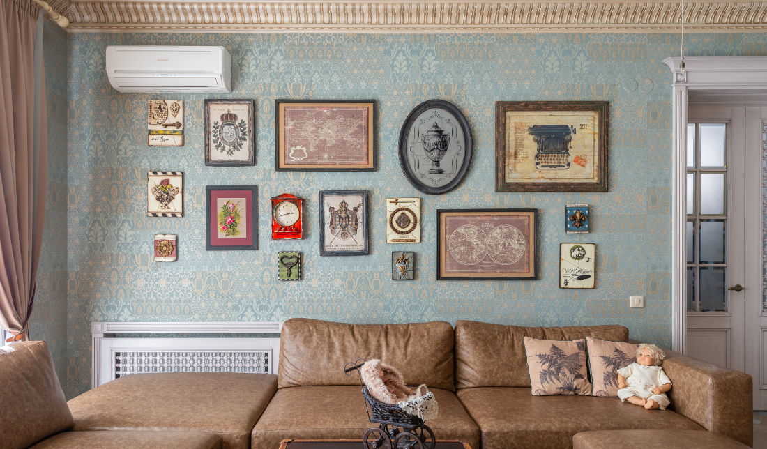 rustic farmhouse with vintage home décor