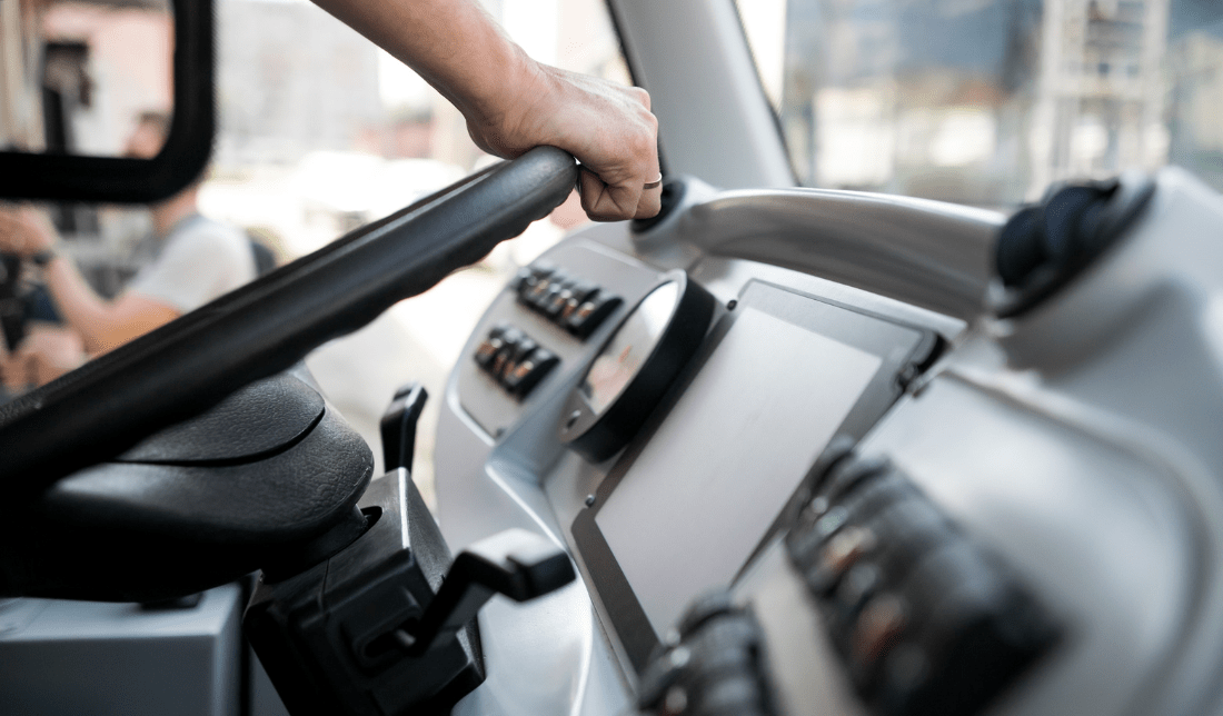 steering wheel or car seat