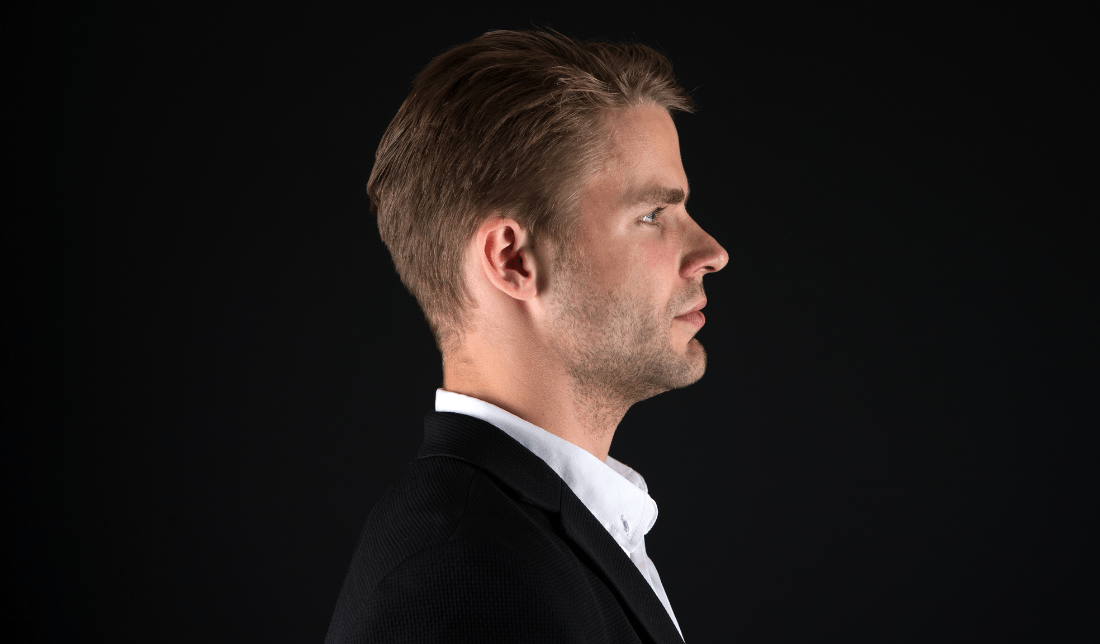 stylish and a well-groomed man beard oil